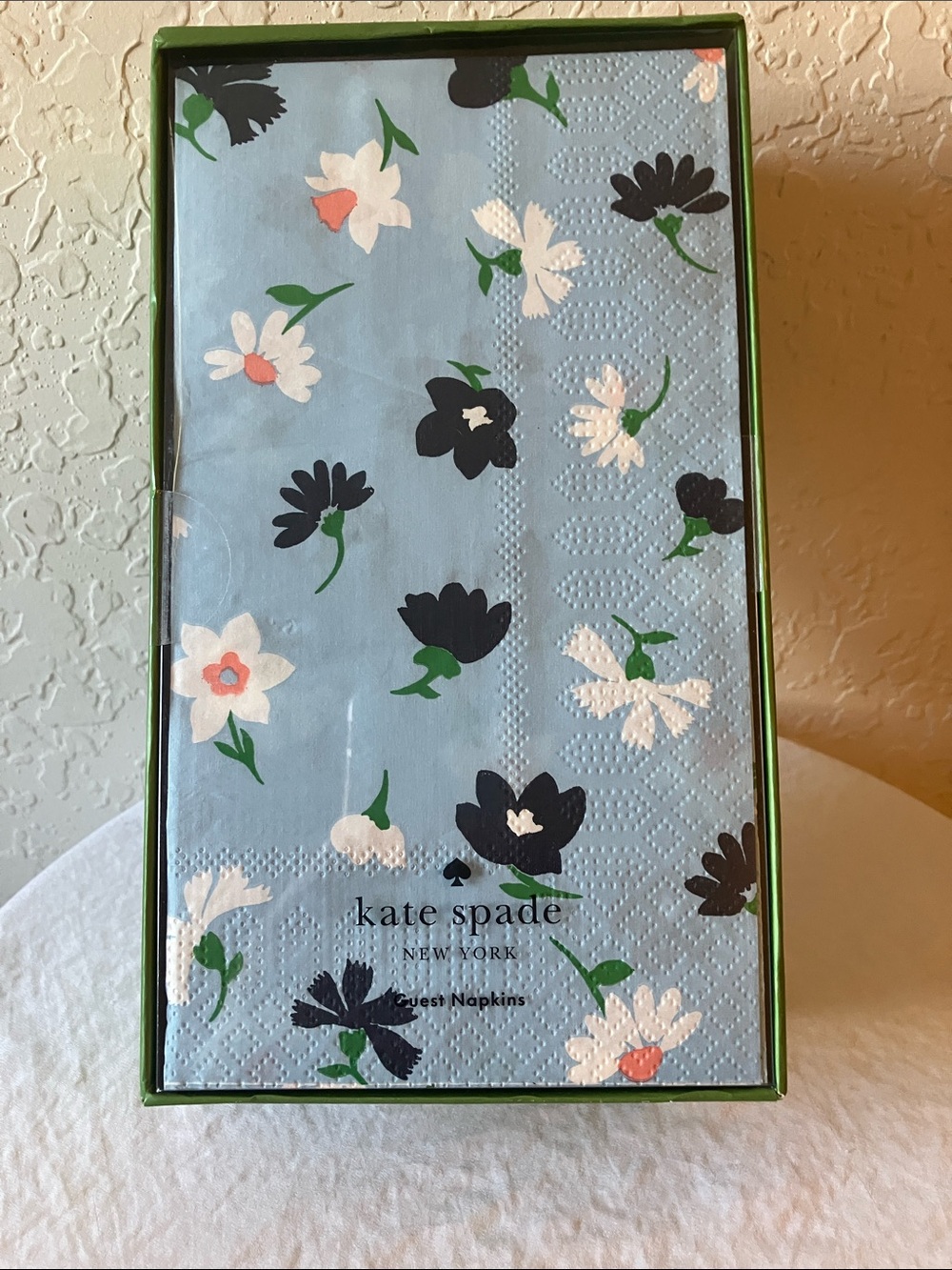 kate spade: Blue Floral Waltz Paper Guest Napkins- set of 40